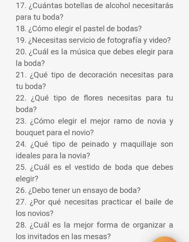 ¿Cómo inicio mis preparativos? 😭 - 14