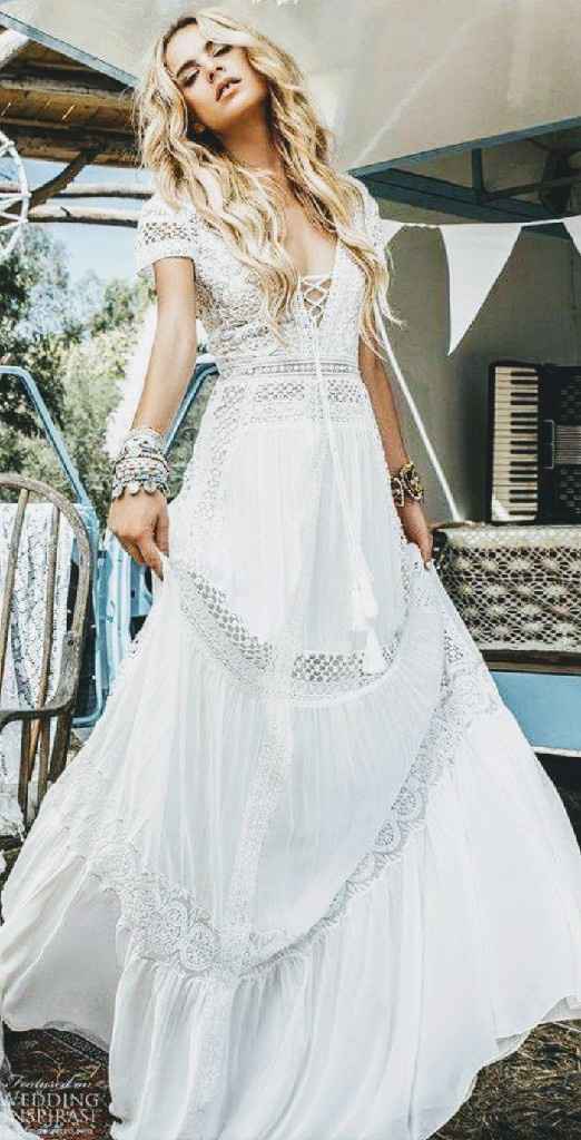 Que opinan de este vestido para boda en playa ? - 6