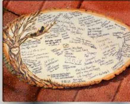 ¿Alguien sabe donde encontrar estas rodajas de madera para centro de mesa? - 12