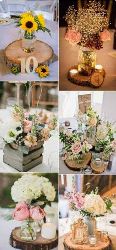 ¿Alguien sabe donde encontrar estas rodajas de madera para centro de mesa? - 15