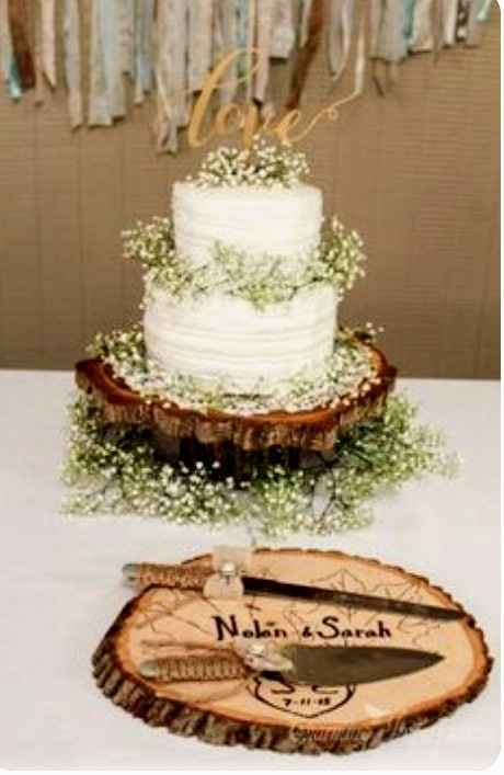 ¿Alguien sabe donde encontrar estas rodajas de madera para centro de mesa? - 18