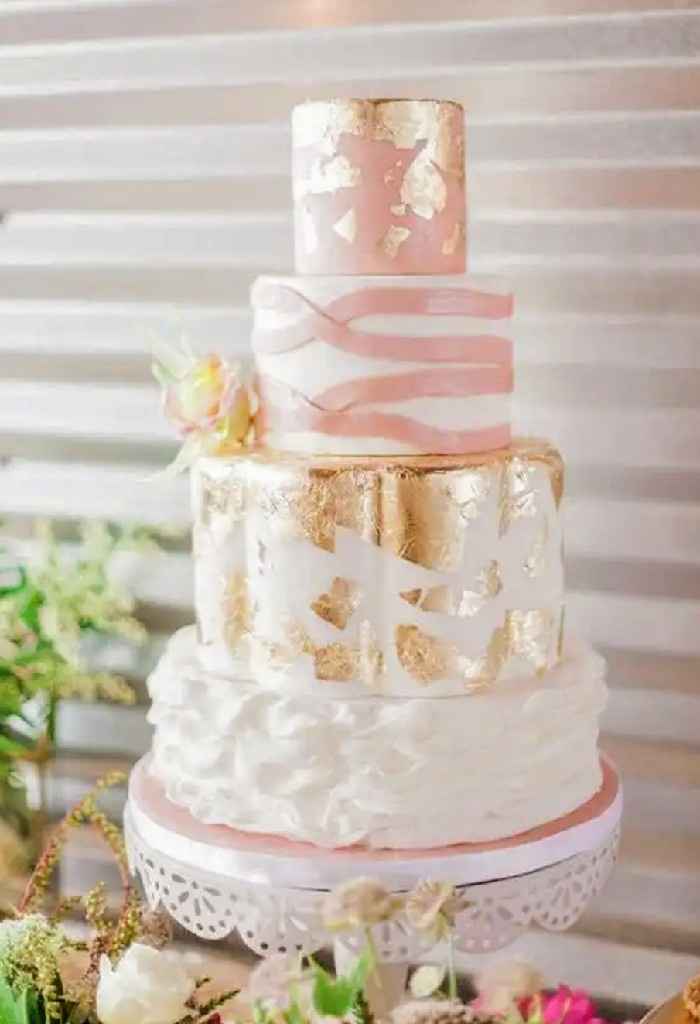 Pasteles blancos para bodas. Combinados en colores o blanco puro! - 11