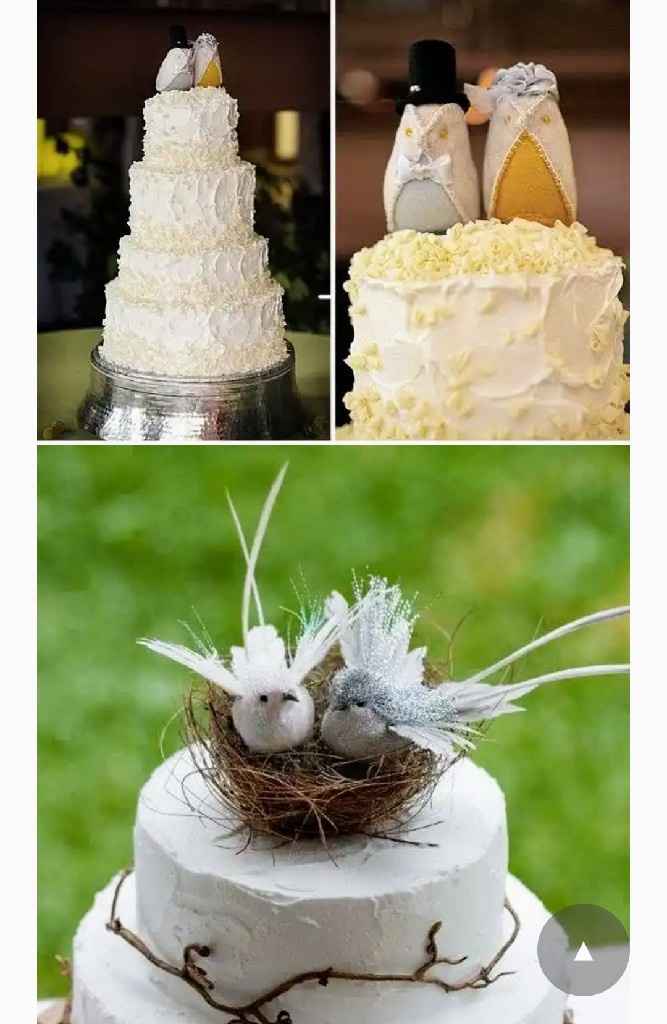 Pasteles blancos para bodas. Combinados en colores o blanco puro! - 48