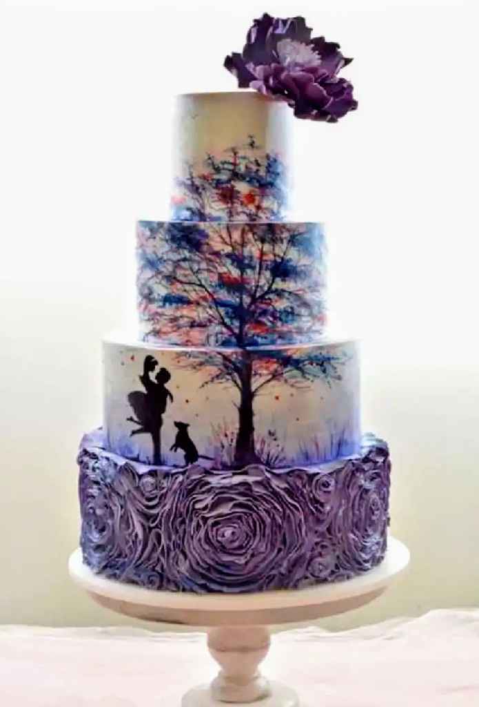 Pasteles de colores para boda, incluyendo chocolate 😋🎂👏 - 9