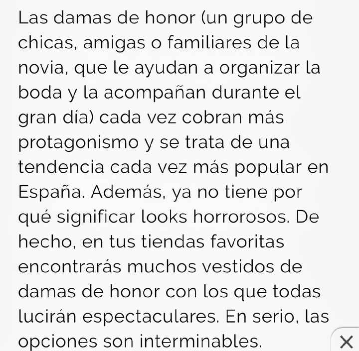 Ideas para proponer a tus amigas que sean damas - 2