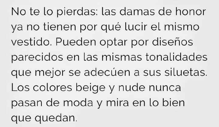 Ideas para proponer a tus amigas que sean damas - 3