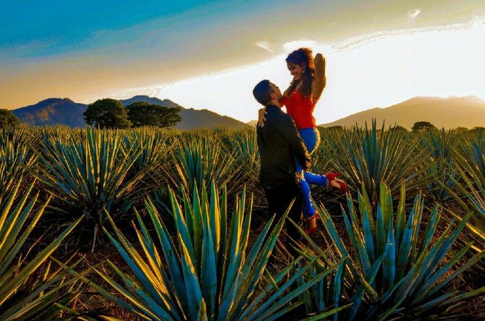 Outfits en pareja color azul 19