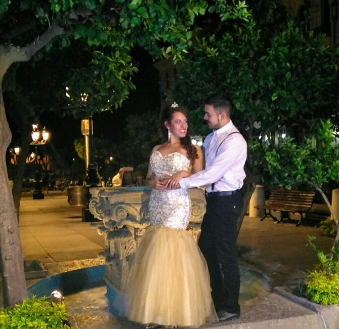 Outfits en pareja color azul 27