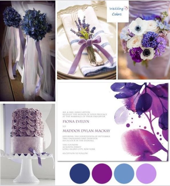Como escoger el color para mi boda? - 1