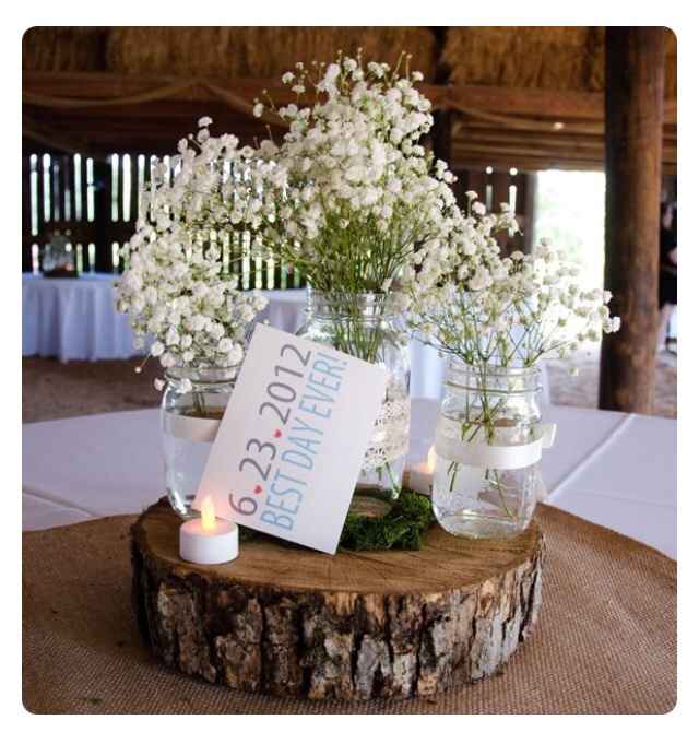 Mason jars...boda vintage - 6