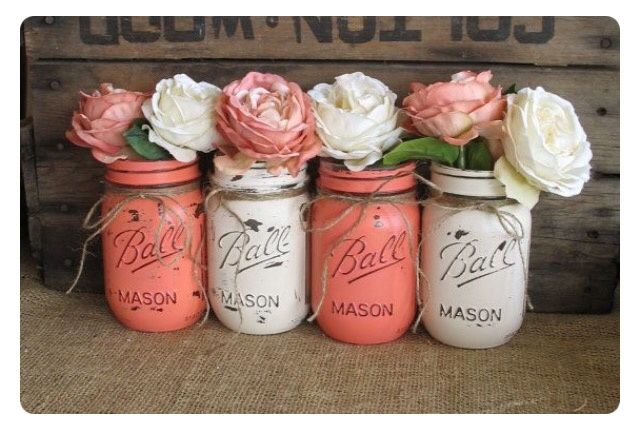 Mason jars...boda vintage - 12
