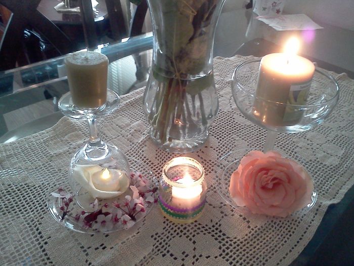 Velas y floes