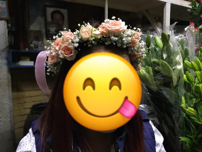 Encontré mi corona de flores naturales! - 2
