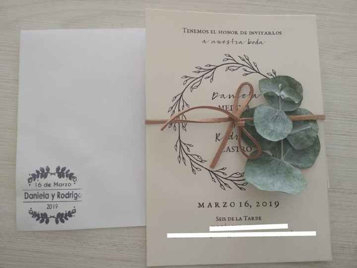 Invitaciones diy boho - 1