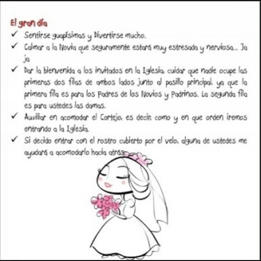 Ayuda con las invitaciones para las damas - 1