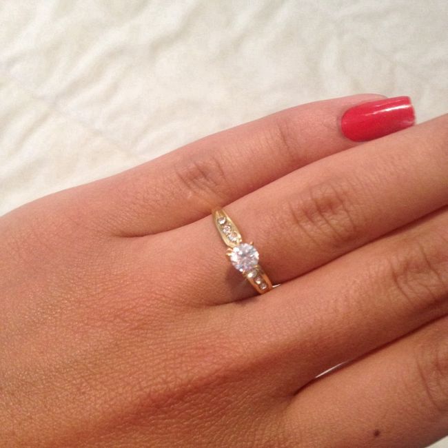 Les presumo mi anillo - 1