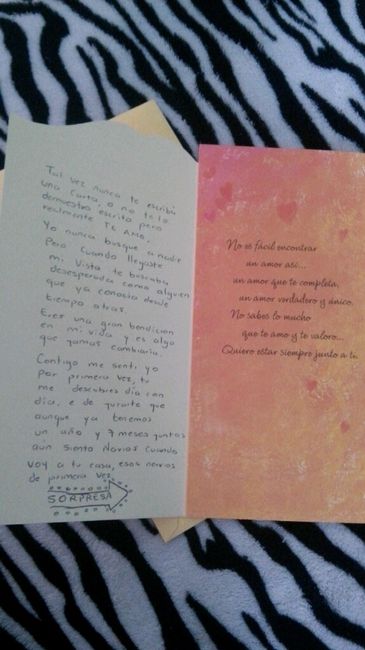Mi regalo de aniversario. - 2