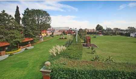 La vista de los dos jardines