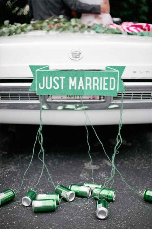 just married