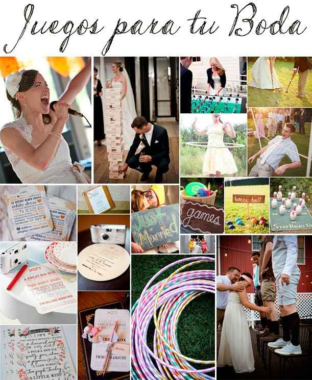juegos para boda