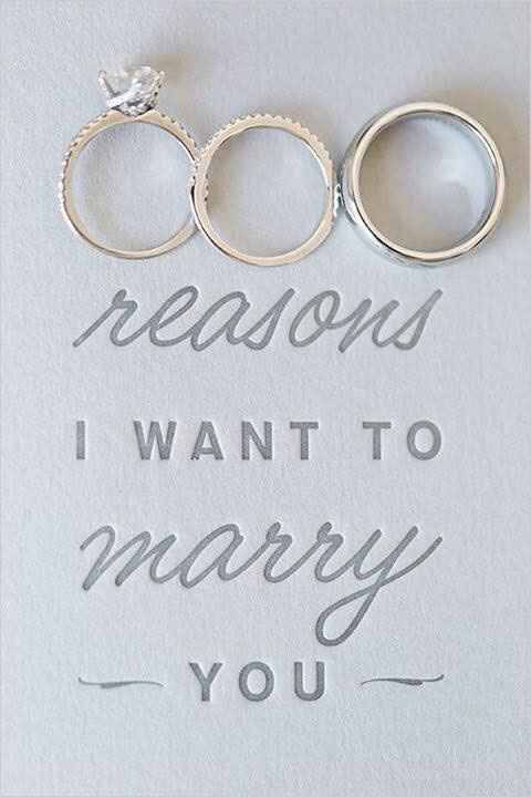 ¿Por qué te quieres casar?