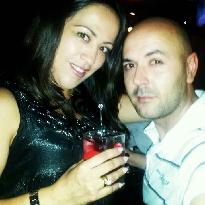 Fotos con sus prometidos - 1