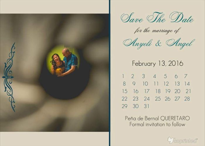 Opiniones para nuestro save the date - 6