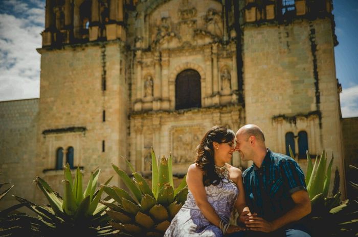 Nuestra sesion casual para el save the date - 2