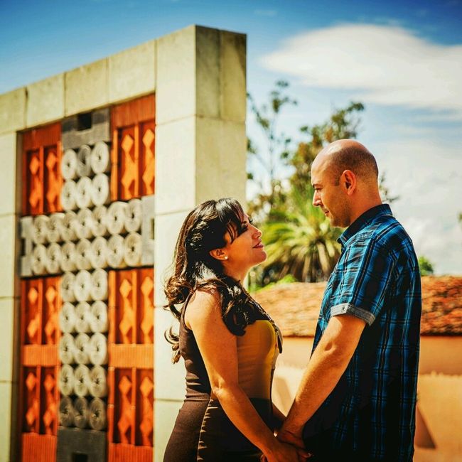 Nuestra sesion casual para el save the date - 9