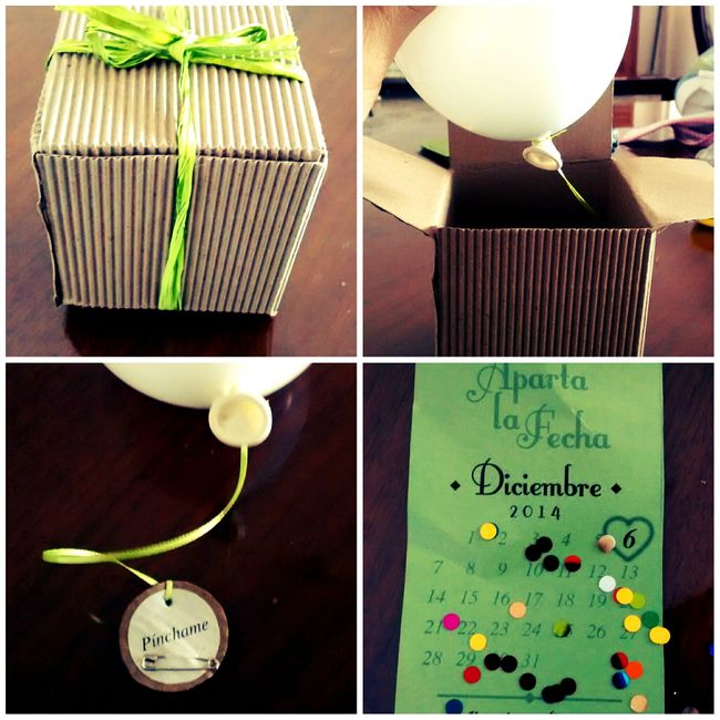 Les presento mi "save the date" diy  - 1