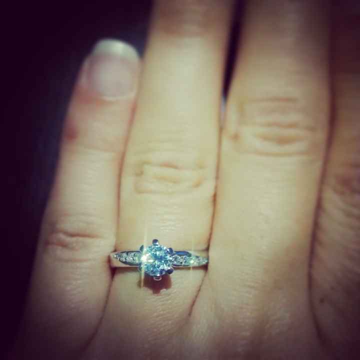 ¡Ya me dió el anillo!  :D - 1