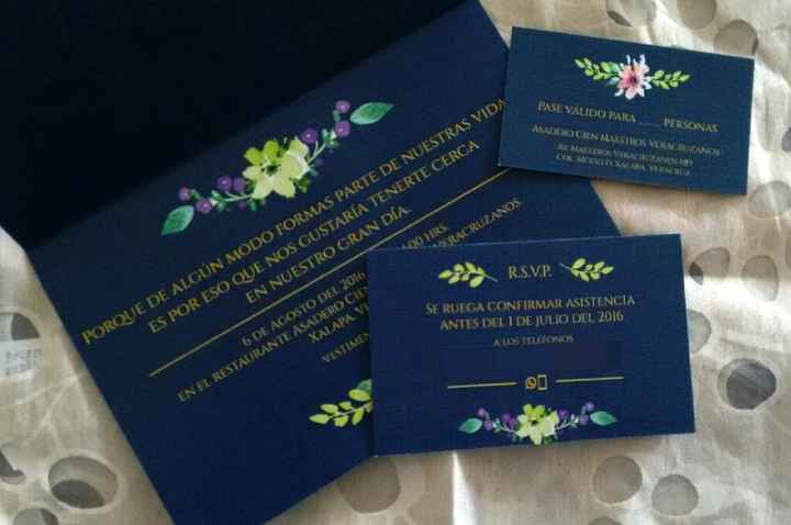 Compartan sus invitaciones !!! - 2