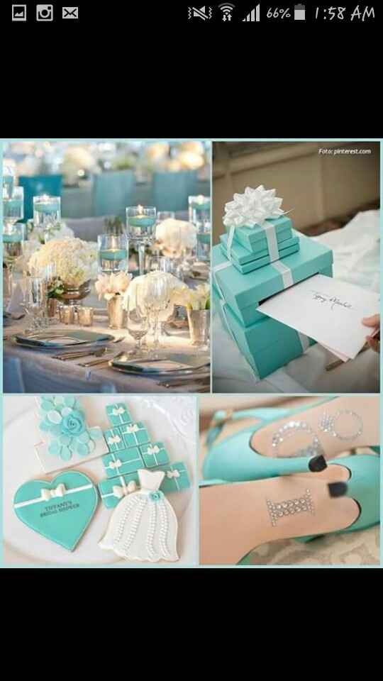 Boda en color azul tiffany - 2