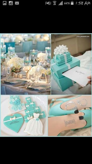 Boda en color azul tiffany - 2