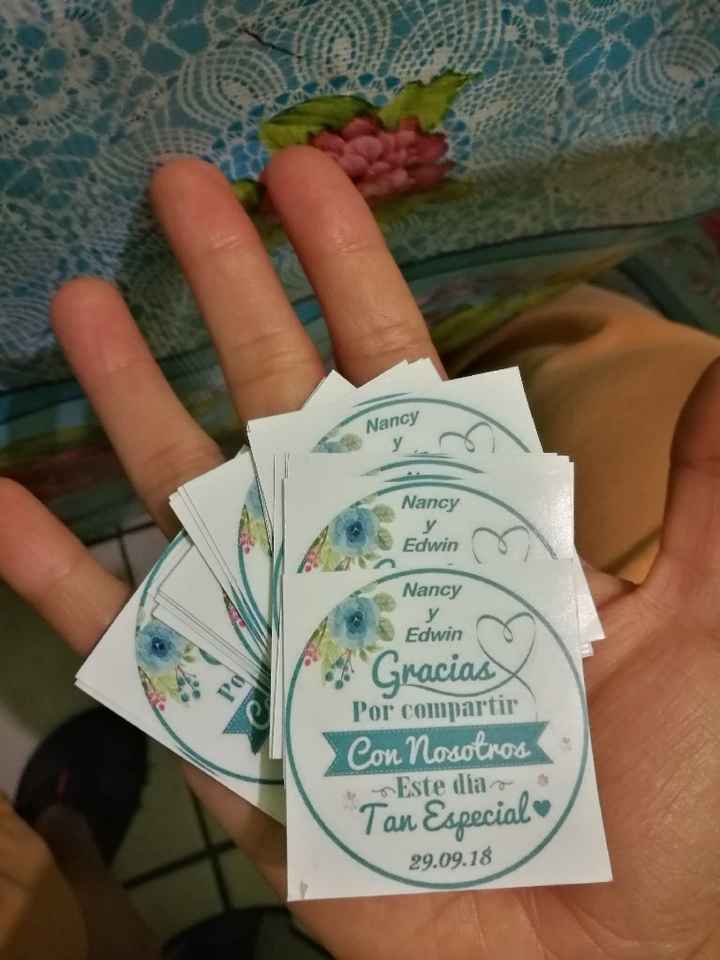 Listos los detalles!! - 1