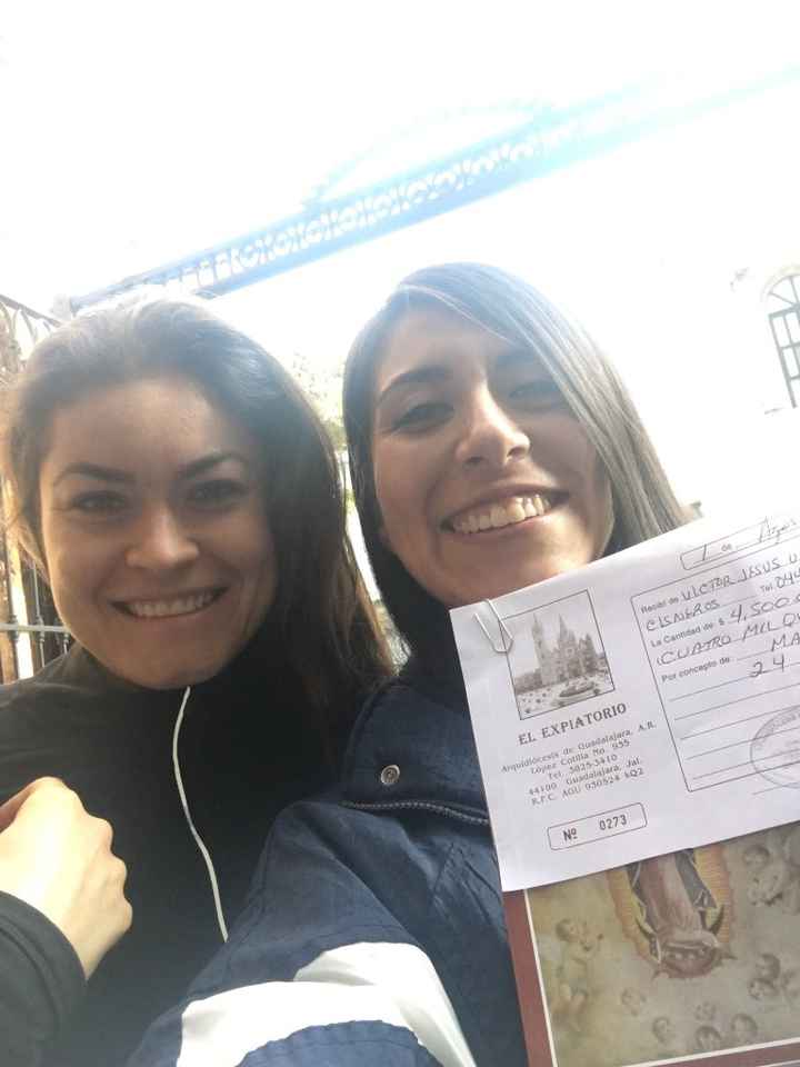 Mi dama de honor conmigo... lo hice!!!