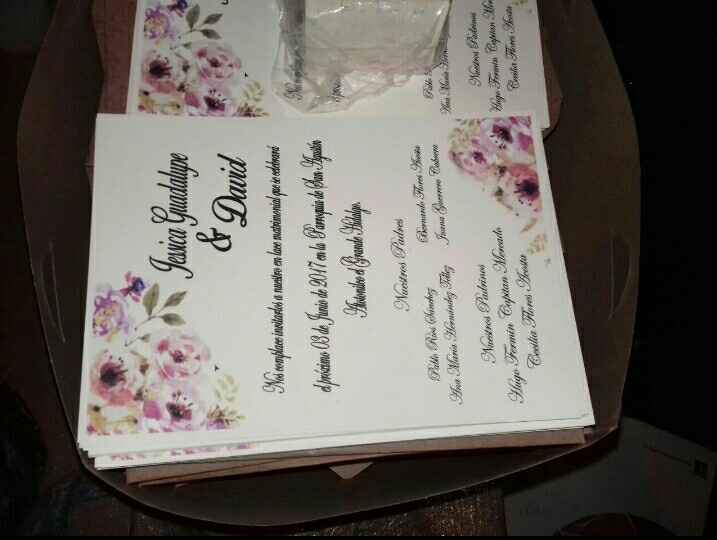 Mucho diseño pero y el contenido??? invitaciones.. - 1