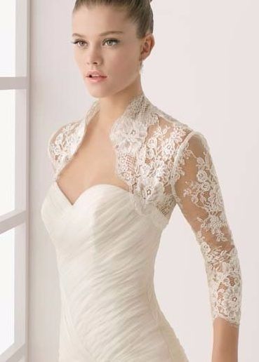 Boleros y estolas para novias 7