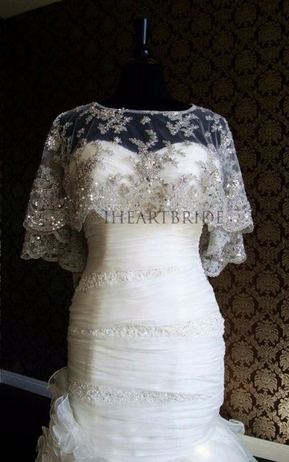 Boleros y estolas para novias 23