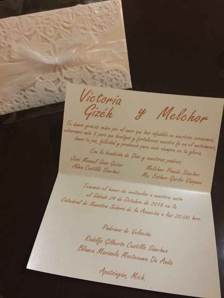 Mis invitaciones !! - 1