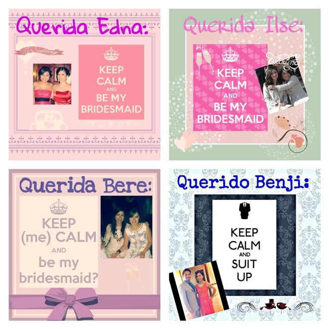 Propuesta para las bridesmaid! - 1