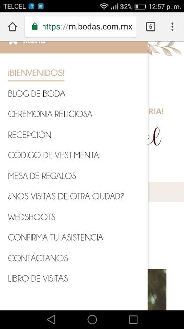 Página web de nuestra boda - 1