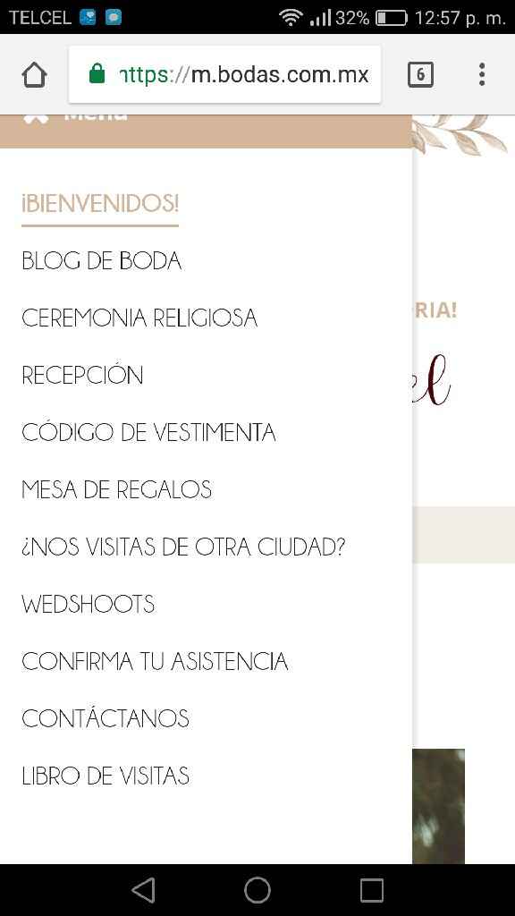 Página web de nuestra boda - 1