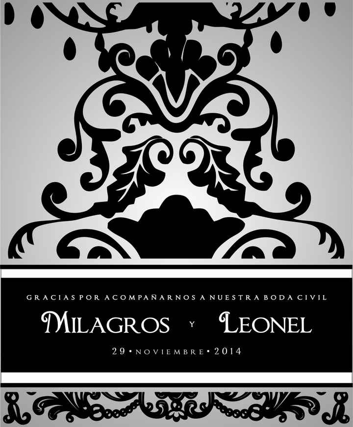 Mis agradecimientos del civil