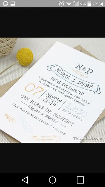 Invitaciones sin ceremonia religiosa... pido su ayuda! - 1