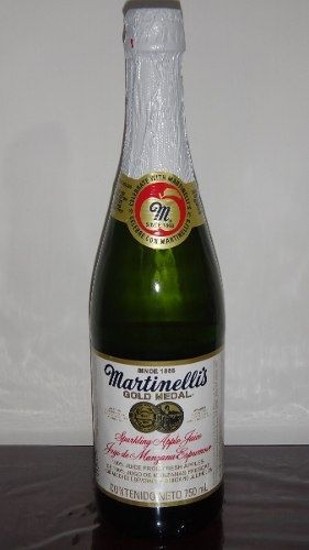 jugo de manzana espumoso