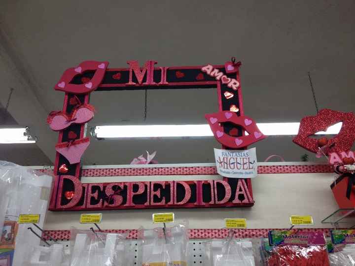 Marco para despedida 