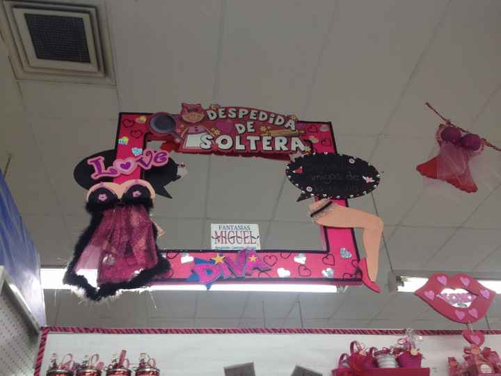 Marco para despedida 