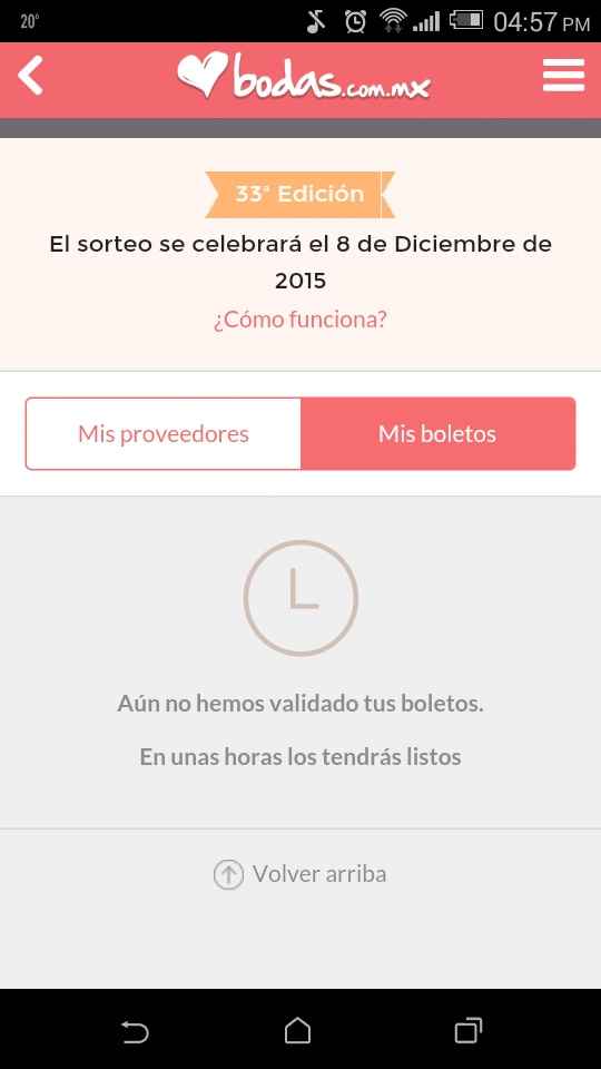 Mis boletos no llegan!! - 1