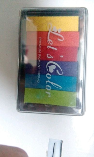 Llegaron mis tintas para el arbol de huellas!!! - 1